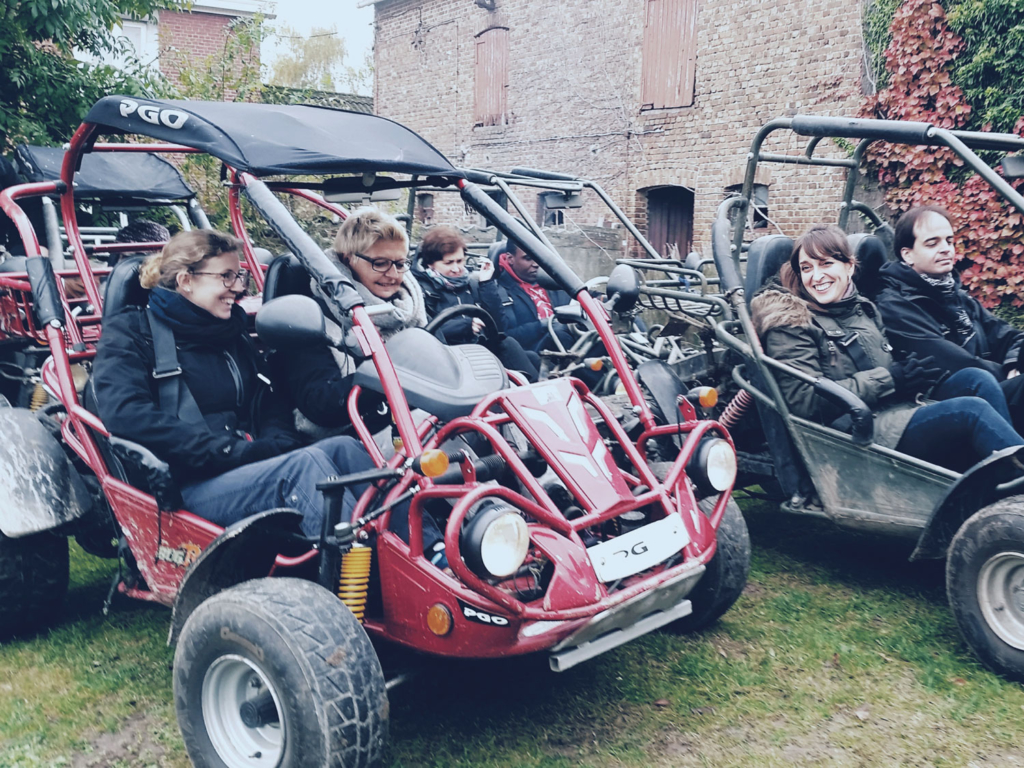 Buggy sur les chemins de Hesbaye